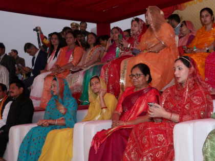 Rajasthan: Dy CM inaugurates state-level Ghoomar Festival | Rajasthan: Dy CM inaugurates state-level Ghoomar Festival