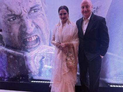 Anupam Kher meets Rekha, calls her ‘eternal’ | Anupam Kher meets Rekha, calls her ‘eternal’
