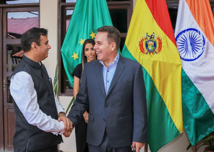 Indian envoy discusses bilateral ties during 1st official visit to Bolivia's Beni Department | Indian envoy discusses bilateral ties during 1st official visit to Bolivia's Beni Department
