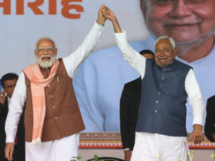 'My best wishes to him for his tenure ahead', PM Modi congratulates Nitish Kumar on becoming Bihar CM again | 'My best wishes to him for his tenure ahead', PM Modi congratulates Nitish Kumar on becoming Bihar CM again 'My best wishes to him for his tenure ahead', PM Modi congratulates Nitish Kumar on becoming Bihar CM again | 'My best wishes to him for his tenure ahead', PM Modi congratulates Nitish Kumar on becoming Bihar CM again