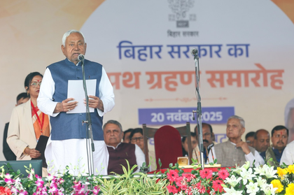 'Wishing them success': VP Radhakrishnan congratulates Nitish Cabinet on taking oath | 'Wishing them success': VP Radhakrishnan congratulates Nitish Cabinet on taking oath