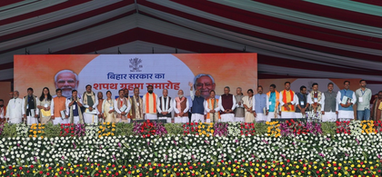 New Nitish Kumar govt has 26 ministers representing all castes, communities | New Nitish Kumar govt has 26 ministers representing all castes, communities