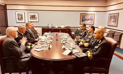 India and US discuss shared maritime interests, strengthening defence ties | India and US discuss shared maritime interests, strengthening defence ties