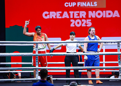 World Boxing Cup Finals: Minakshi, Arundhati, Preeti, Nupur clinch gold | World Boxing Cup Finals: Minakshi, Arundhati, Preeti, Nupur clinch gold