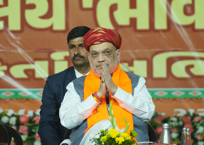 'Copying policies won't work', says HM Amit Shah; slams Cong in Gujarat | 'Copying policies won't work', says HM Amit Shah; slams Cong in Gujarat
