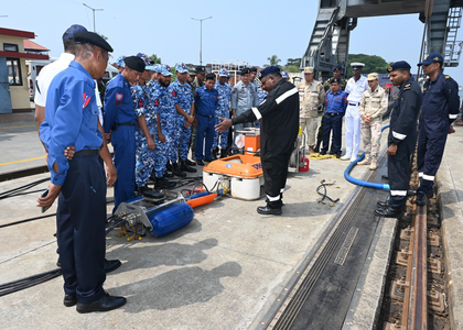 6,000 personnel join ICG exercise along Maha, Goa coast | 6,000 personnel join ICG exercise along Maha, Goa coast