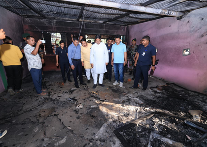 Violence, arson and terrorism imported from CPI-M in Tripura, claims CM Saha | Violence, arson and terrorism imported from CPI-M in Tripura, claims CM Saha