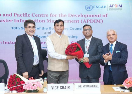 India committed to disaster risk reduction in Asia-Pacific: MoS Nityanand Rai | India committed to disaster risk reduction in Asia-Pacific: MoS Nityanand Rai