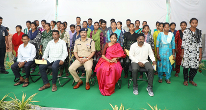 37 Maoists surrender before Telangana DGP | 37 Maoists surrender before Telangana DGP