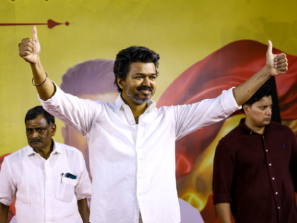 After 55-day break, TVK chief Vijay to return to public stage at Salem today amid tight security | After 55-day break, TVK chief Vijay to return to public stage at Salem today amid tight security After 55-day break, TVK chief Vijay to return to public stage at Salem today amid tight security | After 55-day break, TVK chief Vijay to return to public stage at Salem today amid tight security