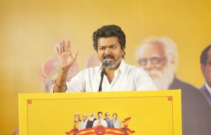 After Karur tragedy, Vijay resumes public outreach at Kancheepuram, attacks DMK | After Karur tragedy, Vijay resumes public outreach at Kancheepuram, attacks DMK
