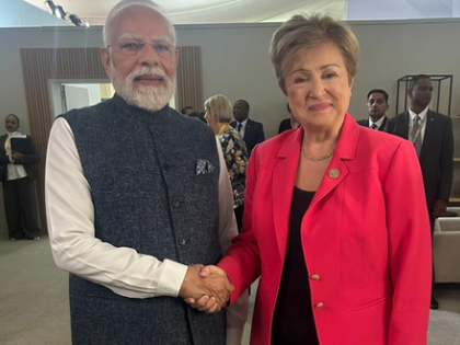 G20 Summit: PM Modi meets IMF Chief Kristalina Georgieva | G20 Summit: PM Modi meets IMF Chief Kristalina Georgieva