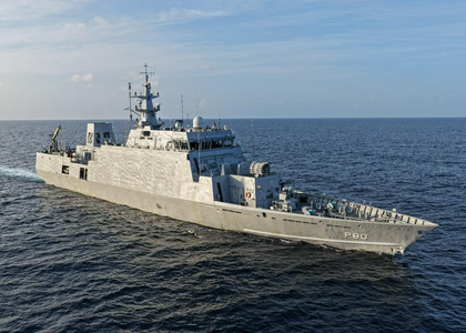 INS Mahe joins Indian Navy fleet, marking new era of indigenous shallow-water combatants | INS Mahe joins Indian Navy fleet, marking new era of indigenous shallow-water combatants