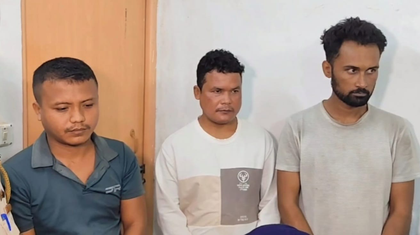 Tripura: Bihar arms supplier, two others held; firearms seized | Tripura: Bihar arms supplier, two others held; firearms seized