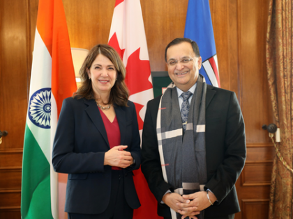 Indian envoy meets Canadian leader, discusses strengthening bilateral ties | Indian envoy meets Canadian leader, discusses strengthening bilateral ties