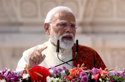 In Ayodhya, ideals transform into conduct, person into 'Maryada Purushottam': PM Modi | In Ayodhya, ideals transform into conduct, person into 'Maryada Purushottam': PM Modi