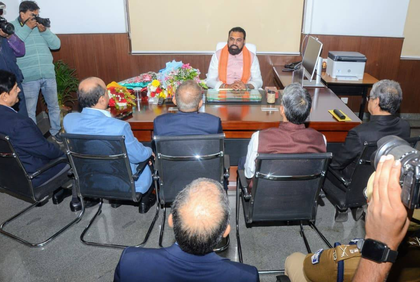 Bihar: Samrat Choudhary assumes charge of state Home Ministry, vows to take strong action against criminals | Bihar: Samrat Choudhary assumes charge of state Home Ministry, vows to take strong action against criminals