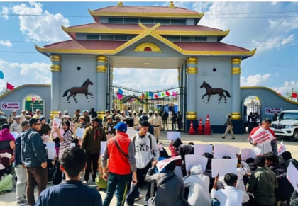 Manipur: Meitei body slams govt for holding Sangai Festival amid ethnic violence crisis | Manipur: Meitei body slams govt for holding Sangai Festival amid ethnic violence crisis Manipur: Meitei body slams govt for holding Sangai Festival amid ethnic violence crisis | Manipur: Meitei body slams govt for holding Sangai Festival amid ethnic violence crisis