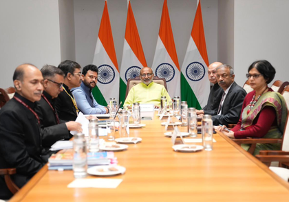 Rammohan Naidu briefs VP Radhakrishnan on key initiatives of Civil Aviation Ministry | Rammohan Naidu briefs VP Radhakrishnan on key initiatives of Civil Aviation Ministry Rammohan Naidu briefs VP Radhakrishnan on key initiatives of Civil Aviation Ministry | Rammohan Naidu briefs VP Radhakrishnan on key initiatives of Civil Aviation Ministry