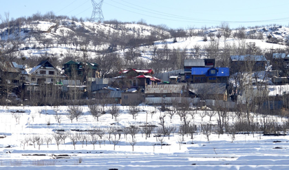 J&K: Srinagar records coldest night of season at minus 3.9 degrees Celsius | J&K: Srinagar records coldest night of season at minus 3.9 degrees Celsius