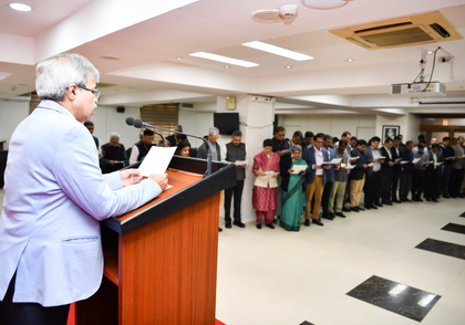 Railways celebrates Constitution Day with preamble reading and pledge | Railways celebrates Constitution Day with preamble reading and pledge