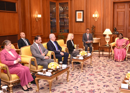 Cyprus parliamentary delegation calls on President Droupadi Murmu | Cyprus parliamentary delegation calls on President Droupadi Murmu