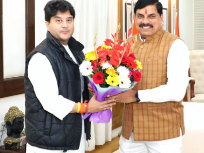 Jyotiradtya Scindia praises CM Mohan Yadav, says MP setting new benchmark in governance | Jyotiradtya Scindia praises CM Mohan Yadav, says MP setting new benchmark in governance