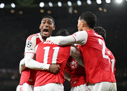 Champions League: Arsenal beat Bayern to go top, holders PSG hit five | Champions League: Arsenal beat Bayern to go top, holders PSG hit five Champions League: Arsenal beat Bayern to go top, holders PSG hit five | Champions League: Arsenal beat Bayern to go top, holders PSG hit five