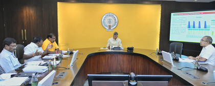 Andhra Pradesh CM lays foundation for Rs 260 crore temple project in Amaravati | Andhra Pradesh CM lays foundation for Rs 260 crore temple project in Amaravati