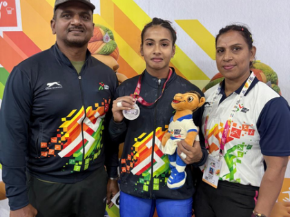 After KIUG 2025 silver, Rajyashree aims to pursue glory with mother Rakhi | After KIUG 2025 silver, Rajyashree aims to pursue glory with mother Rakhi After KIUG 2025 silver, Rajyashree aims to pursue glory with mother Rakhi | After KIUG 2025 silver, Rajyashree aims to pursue glory with mother Rakhi