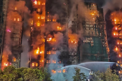 Death toll rises to 94 in Hong Kong residential building fire: Fire department | Death toll rises to 94 in Hong Kong residential building fire: Fire department Death toll rises to 94 in Hong Kong residential building fire: Fire department | Death toll rises to 94 in Hong Kong residential building fire: Fire department