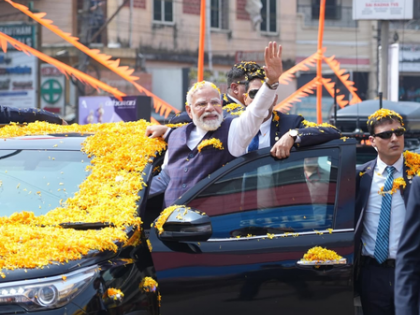 Karnataka: Massive crowds welcome PM Modi during Udupi roadshow | Karnataka: Massive crowds welcome PM Modi during Udupi roadshow Karnataka: Massive crowds welcome PM Modi during Udupi roadshow | Karnataka: Massive crowds welcome PM Modi during Udupi roadshow