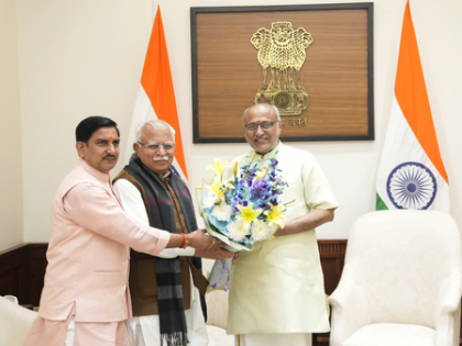 Union Minister Manohar Lal apprises VP Radhakrishnan of major initiatives | Union Minister Manohar Lal apprises VP Radhakrishnan of major initiatives Union Minister Manohar Lal apprises VP Radhakrishnan of major initiatives | Union Minister Manohar Lal apprises VP Radhakrishnan of major initiatives