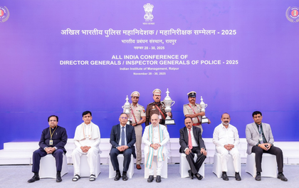 HM Shah inaugurates 60th DGP-IGP conference in Raipur; emphasises intelligence synergy for 'Viksit Bharat' security roadmap | HM Shah inaugurates 60th DGP-IGP conference in Raipur; emphasises intelligence synergy for 'Viksit Bharat' security roadmap HM Shah inaugurates 60th DGP-IGP conference in Raipur; emphasises intelligence synergy for 'Viksit Bharat' security roadmap | HM Shah inaugurates 60th DGP-IGP conference in Raipur; emphasises intelligence synergy for 'Viksit Bharat' security roadmap