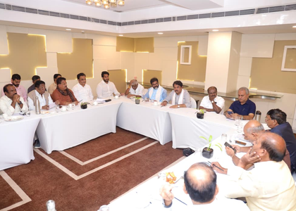 BJP, JD-S meeting vows to take on Cong in Belagavi Session; northern K'taka issues to be front-loaded | BJP, JD-S meeting vows to take on Cong in Belagavi Session; northern K'taka issues to be front-loaded BJP, JD-S meeting vows to take on Cong in Belagavi Session; northern K'taka issues to be front-loaded | BJP, JD-S meeting vows to take on Cong in Belagavi Session; northern K'taka issues to be front-loaded
