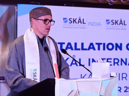 J&K CM launches SKAL International club in Kashmir to boost tourism | J&K CM launches SKAL International club in Kashmir to boost tourism