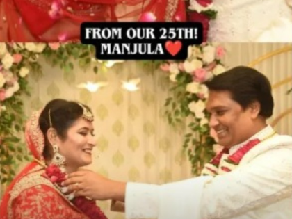 CID's Abhijeet aka Aditya Srivastava remarries his wife after 25 years, shares a 'varmala' pic | CID's Abhijeet aka Aditya Srivastava remarries his wife after 25 years, shares a 'varmala' pic CID's Abhijeet aka Aditya Srivastava remarries his wife after 25 years, shares a 'varmala' pic | CID's Abhijeet aka Aditya Srivastava remarries his wife after 25 years, shares a 'varmala' pic