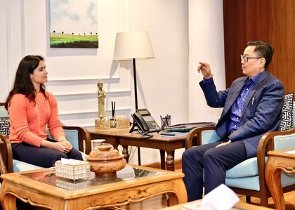 Kiren Rijiju shares 'special joy' meeting Double-Olympics medallist Manu Bhaker | Kiren Rijiju shares 'special joy' meeting Double-Olympics medallist Manu Bhaker Kiren Rijiju shares 'special joy' meeting Double-Olympics medallist Manu Bhaker | Kiren Rijiju shares 'special joy' meeting Double-Olympics medallist Manu Bhaker