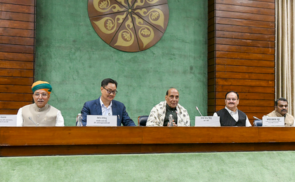 Amid demand for SIR debate, Kiren Rijiju seeks Oppn support for smooth Winter Session | Amid demand for SIR debate, Kiren Rijiju seeks Oppn support for smooth Winter Session