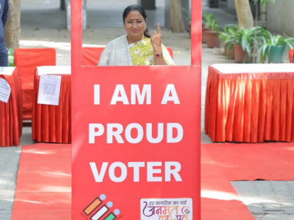 MCD bypoll: Delhi CM votes in Shalimar Bagh, asks electors to join celebration of democracy | MCD bypoll: Delhi CM votes in Shalimar Bagh, asks electors to join celebration of democracy