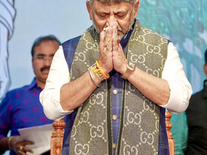 'Let everything be good': Shivakumar on Yathindra Siddaramaiah’s remarks on K'taka CM post | 'Let everything be good': Shivakumar on Yathindra Siddaramaiah’s remarks on K'taka CM post