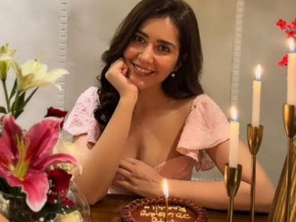 Raashii Khanna gives an insight into her 'warm' birthday celebration | Raashii Khanna gives an insight into her 'warm' birthday celebration