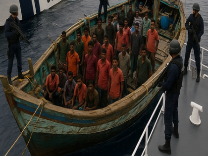 ICG detains Bangladeshi trawler with 15 fishermen for intruding into Indian waters | ICG detains Bangladeshi trawler with 15 fishermen for intruding into Indian waters