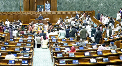 Govt steers Bills amid Oppn bid to disrupt Parliament proceedings | Govt steers Bills amid Oppn bid to disrupt Parliament proceedings