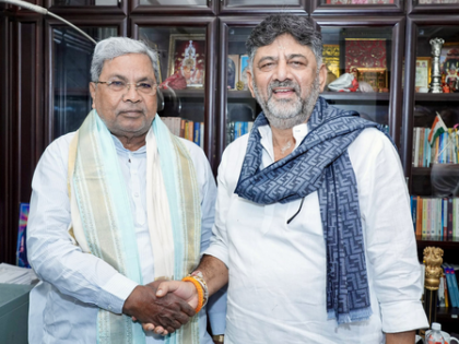 Shivakumar congratulates Siddaramaiah as he is set to equal record as Karnataka’s longest-serving CM | Shivakumar congratulates Siddaramaiah as he is set to equal record as Karnataka’s longest-serving CM Shivakumar congratulates Siddaramaiah as he is set to equal record as Karnataka’s longest-serving CM | Shivakumar congratulates Siddaramaiah as he is set to equal record as Karnataka’s longest-serving CM