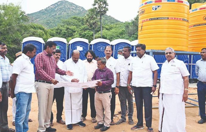 TN steps up final preparations for ‘Karthigai Deepam’ as Tiruvannamalai gears up for massive devotee influx | TN steps up final preparations for ‘Karthigai Deepam’ as Tiruvannamalai gears up for massive devotee influx