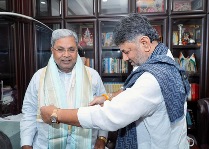 We are like brothers; Shivakumar will become CM when high command decides, says Siddaramaiah after breakfast meeting | We are like brothers; Shivakumar will become CM when high command decides, says Siddaramaiah after breakfast meeting