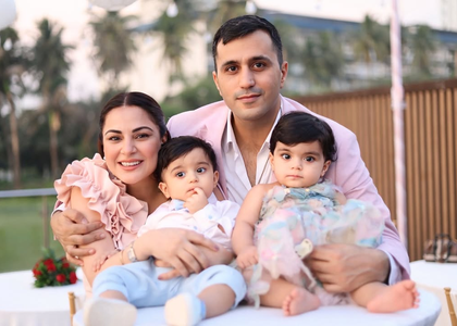 Shraddha Arya finally reveals twins’ faces on their first birthday | Shraddha Arya finally reveals twins’ faces on their first birthday Shraddha Arya finally reveals twins’ faces on their first birthday | Shraddha Arya finally reveals twins’ faces on their first birthday