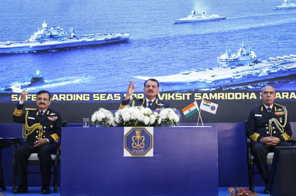 Aggressive posturing during Op Sindoor kept Pak Navy locked in ports, says Indian Naval Chief | Aggressive posturing during Op Sindoor kept Pak Navy locked in ports, says Indian Naval Chief Aggressive posturing during Op Sindoor kept Pak Navy locked in ports, says Indian Naval Chief | Aggressive posturing during Op Sindoor kept Pak Navy locked in ports, says Indian Naval Chief