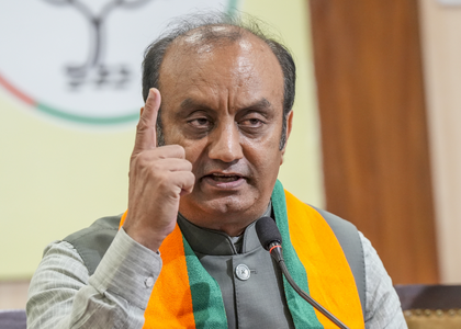 BJP blasts Telangana CM's 'anti-Hindu' stance, slams Cong MP's 'dog stunt' at Parliament | BJP blasts Telangana CM's 'anti-Hindu' stance, slams Cong MP's 'dog stunt' at Parliament BJP blasts Telangana CM's 'anti-Hindu' stance, slams Cong MP's 'dog stunt' at Parliament | BJP blasts Telangana CM's 'anti-Hindu' stance, slams Cong MP's 'dog stunt' at Parliament